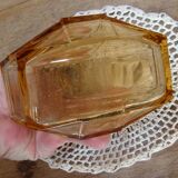 Bohemian Crystal Art Deco Toiletry Set