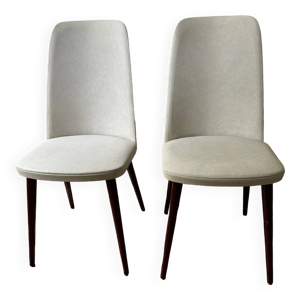 2 chaises tonneau baumann