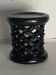 African ebonised Bamileke low stool, Cameroon, 1970s