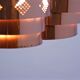 Danish hanging lamp in copper by Werners Schou for Coronell Elektro, 1960s