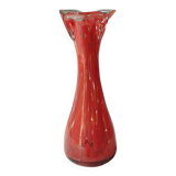 Murano style floral vase