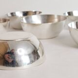Silver metal cups