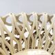 Creamy White Ceramic Fruit Bowl or Centerpiece by Charles de Boissimon