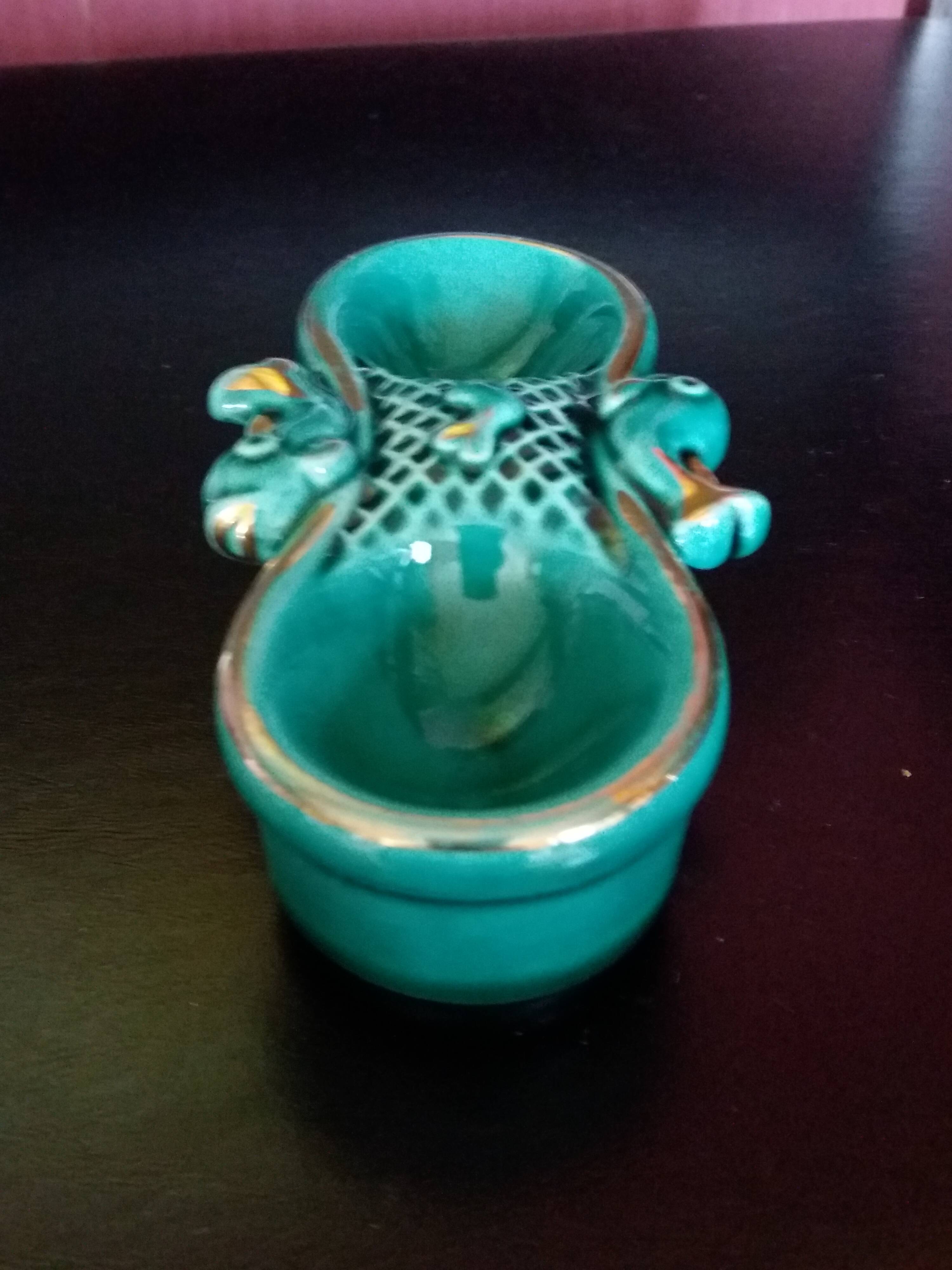 Salt shaker salt pepper shaker fish slip Verceram