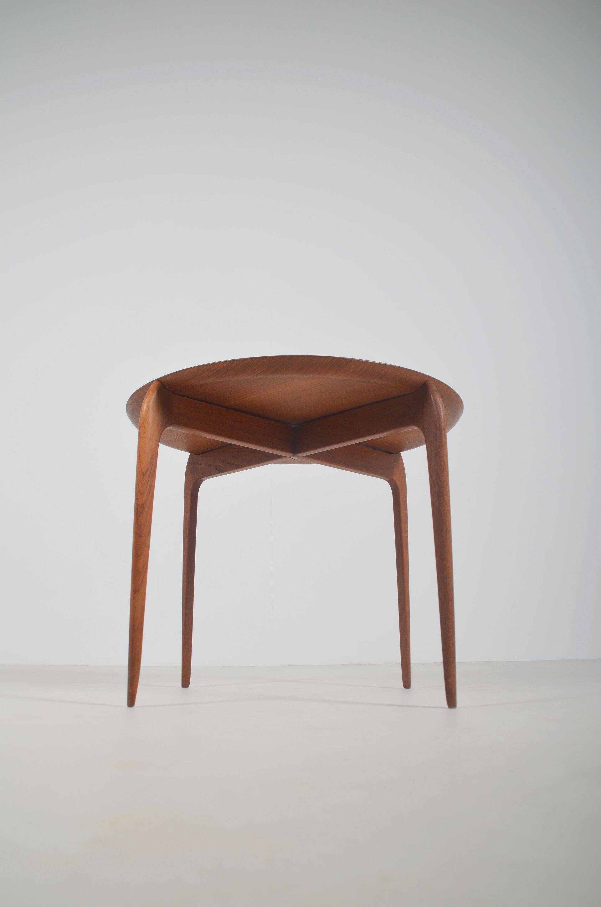 Teak side table by Engholm and Willumsen for Fritz Hansen, 1960s