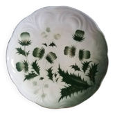 Assiette chardon Badonviller 1920