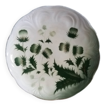 Badonviller thistle plate, 1920