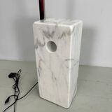 Design arc floorlamp with marble base