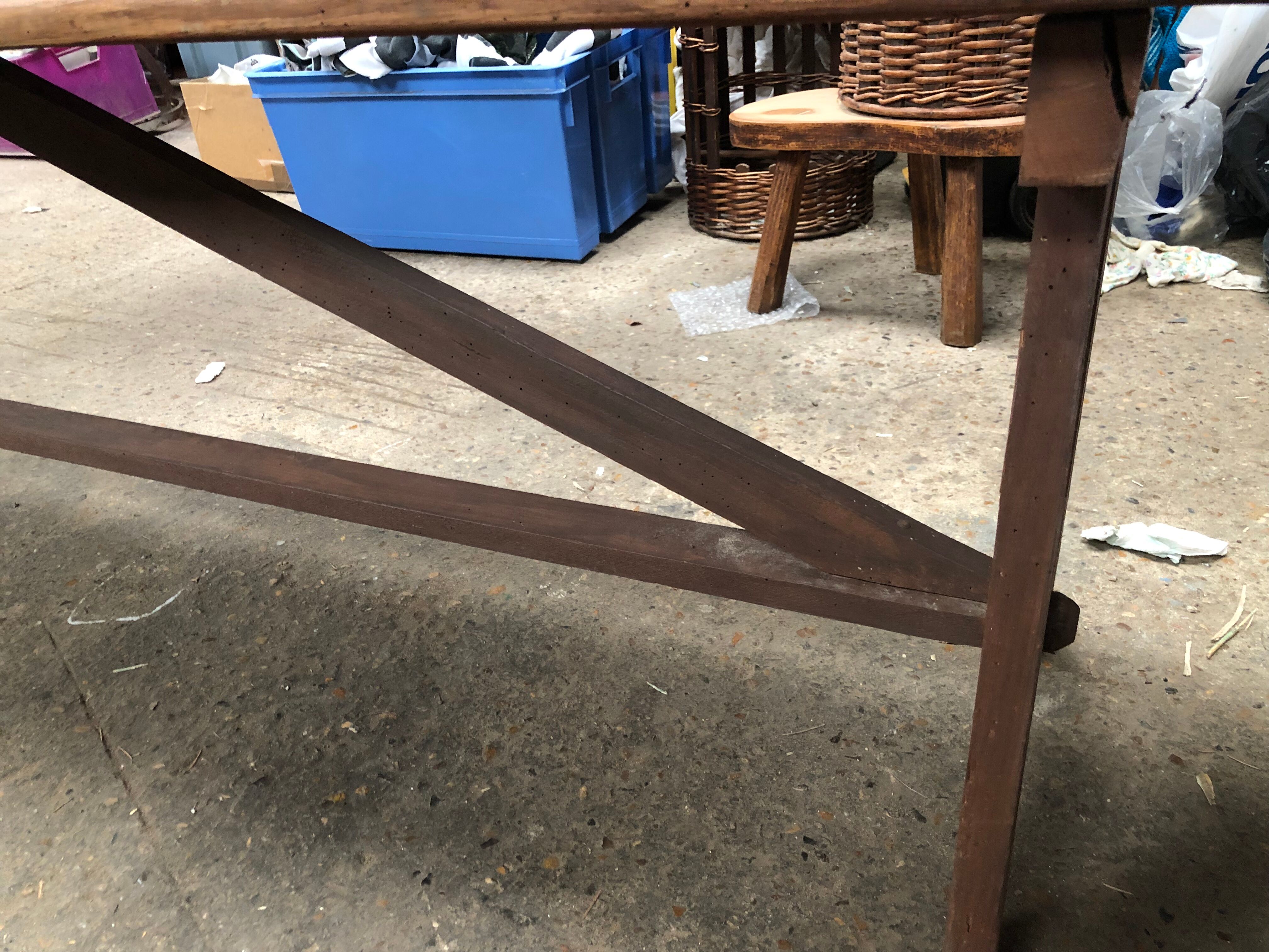 Vintage wooden bench