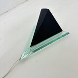 Massive Belgium post modern wall lamp , 1980s