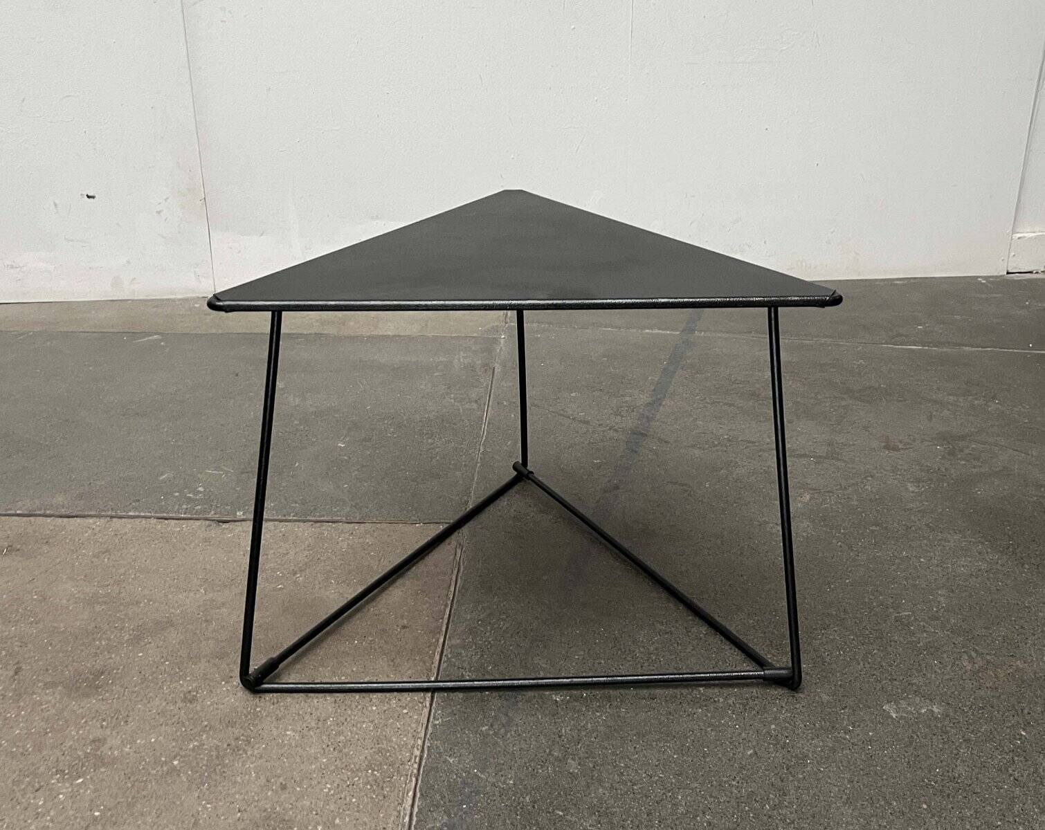 Postmodern metal table model OTI by Niels Gammelgaard for Ikea, 1980s.