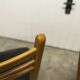 Pair of Scandinavian 1960 beech chairs