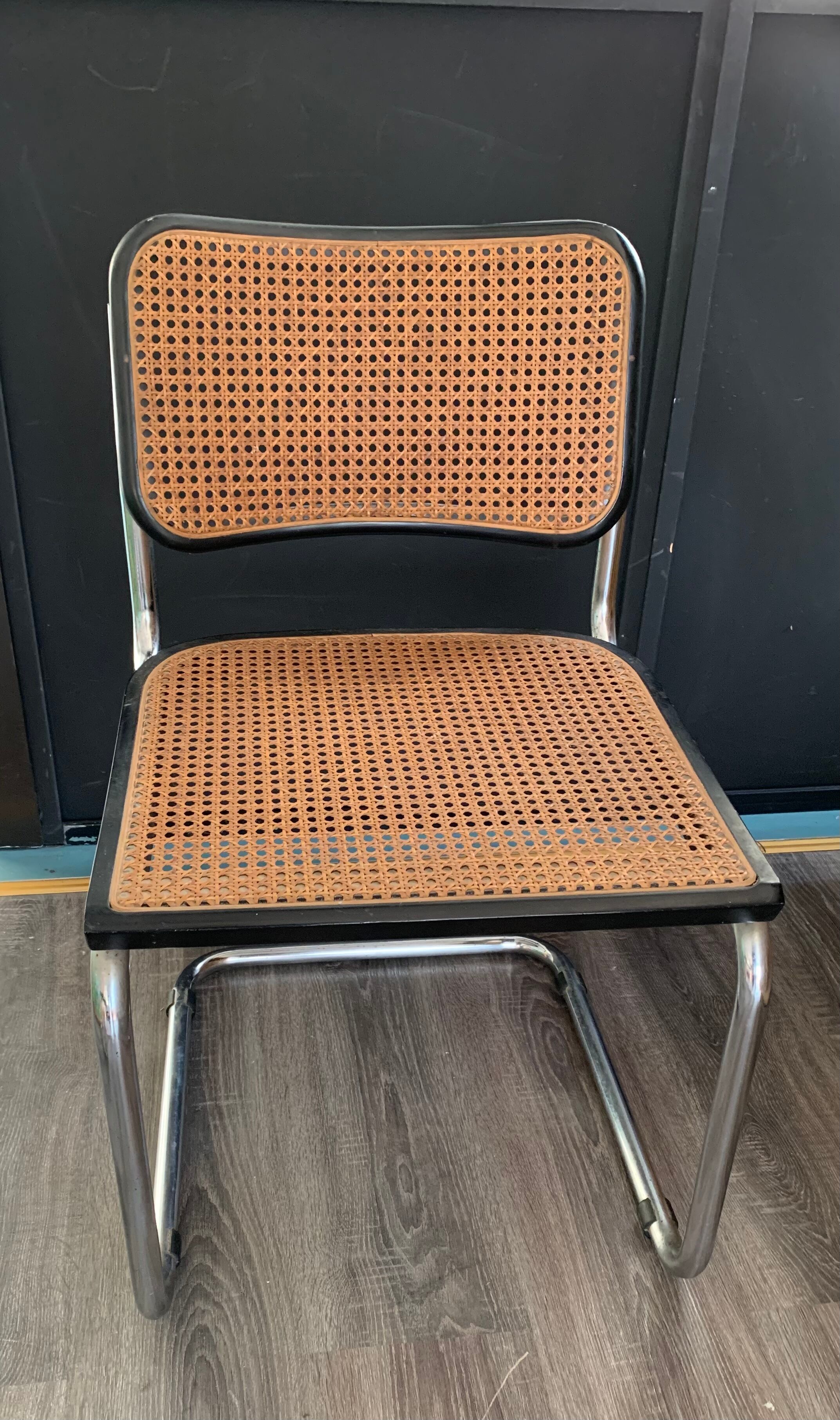 Breuer chair cannée