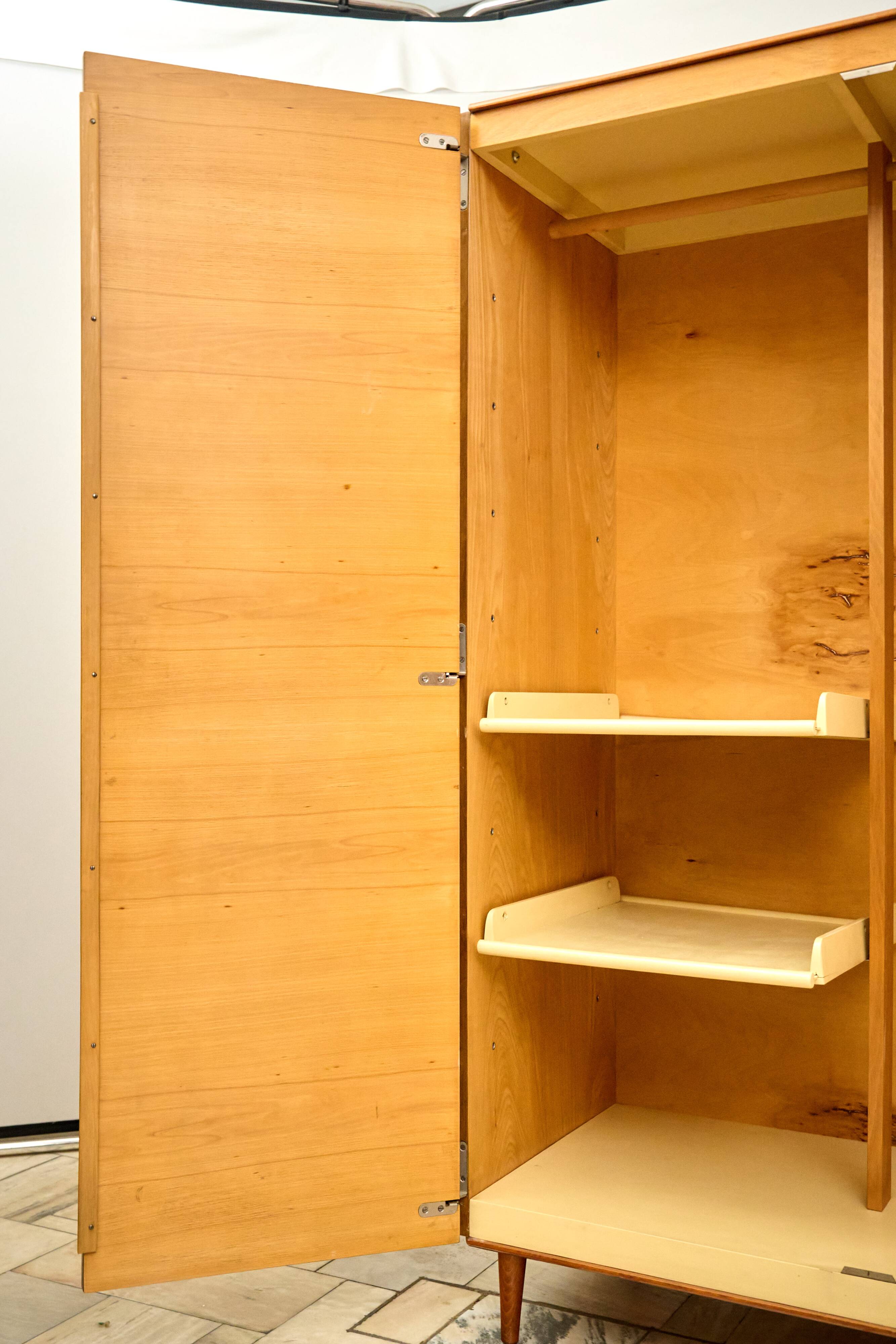 Vintage Wardrobe by UP Závody, 1960s, Czechoslovakia