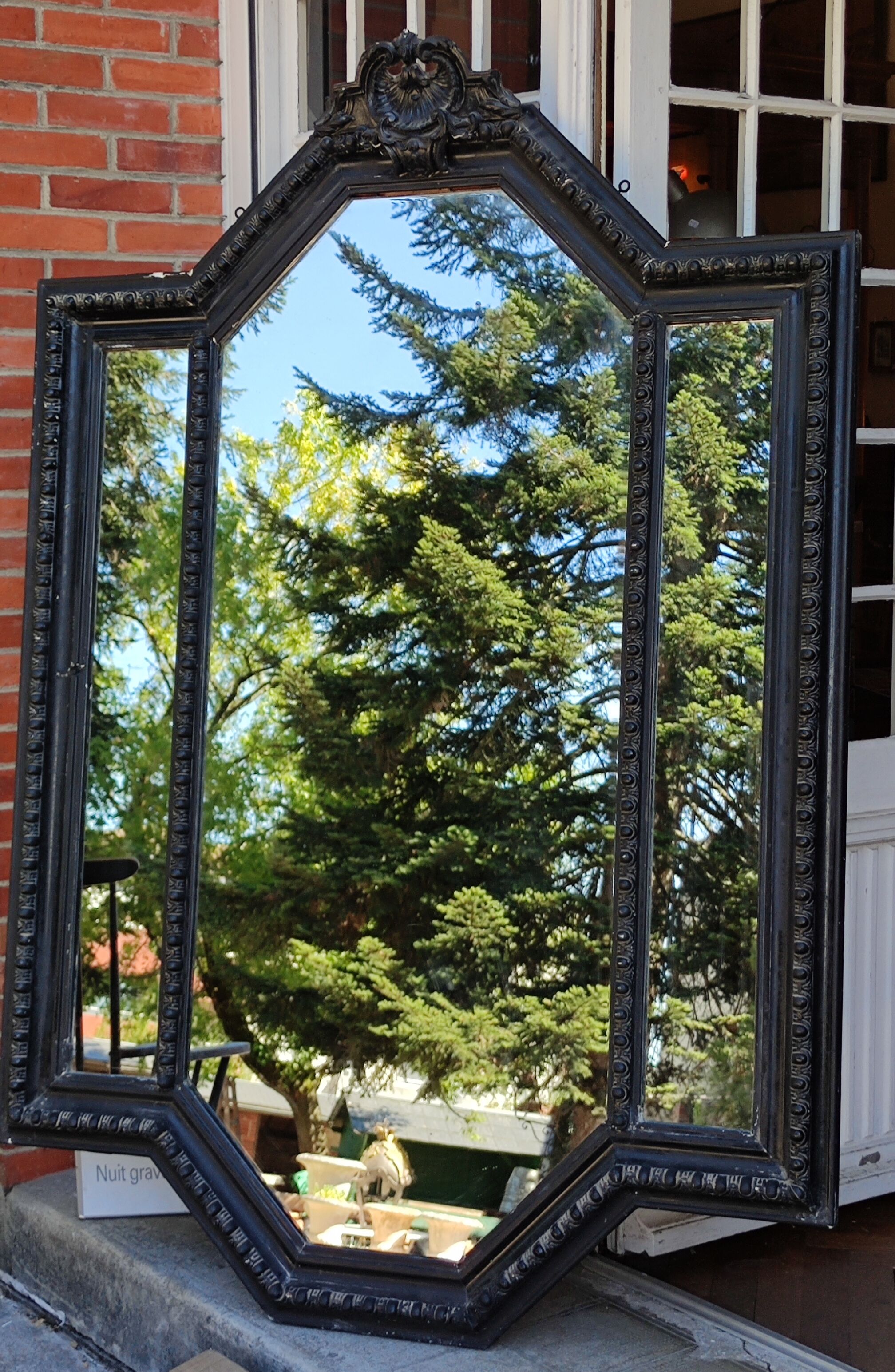 Mirror closed screen 122x176cm