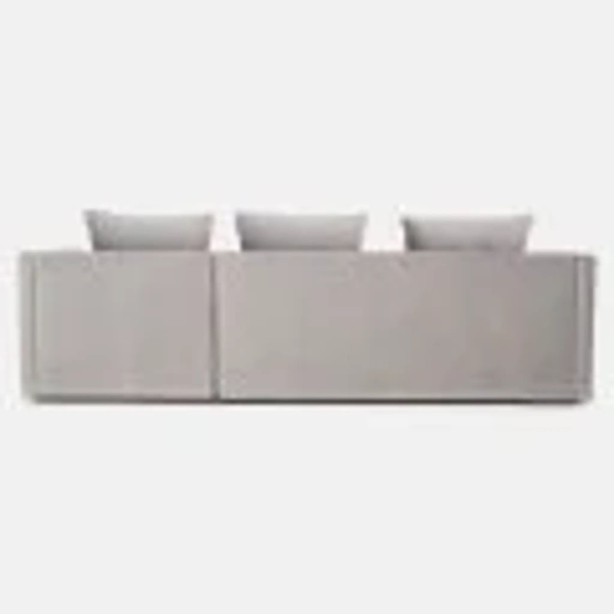 Canapé d'angle Malmo en velours argenté, design scandinave