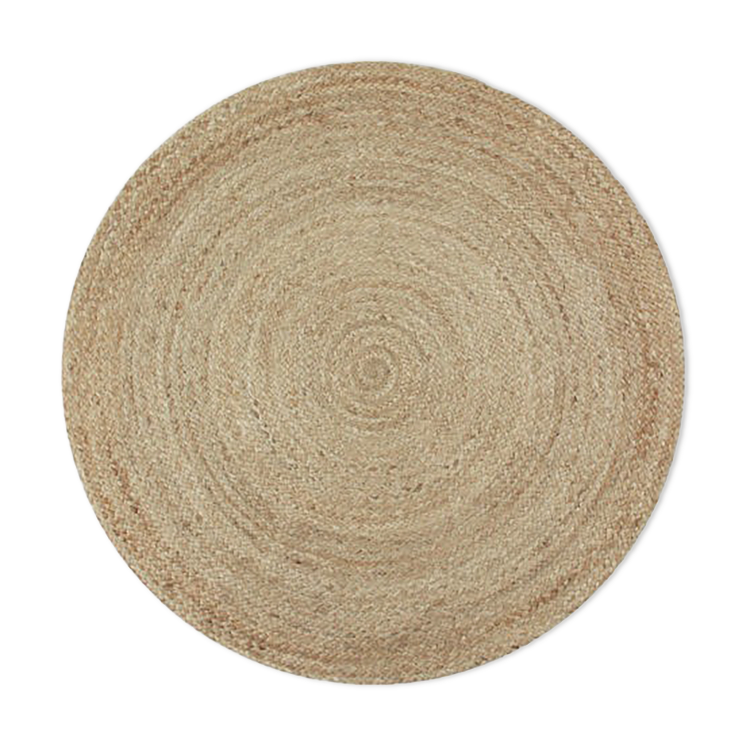 Round carpet in jute 70 cm