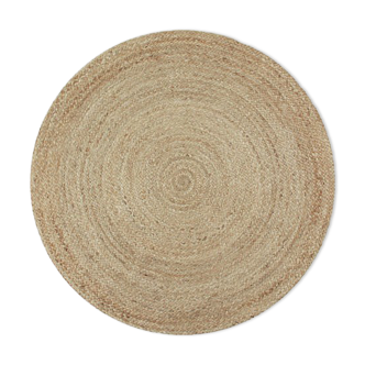 Round carpet in jute 70 cm