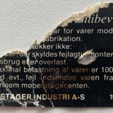 Mid Century Leather Swivel Chairs by Kebe