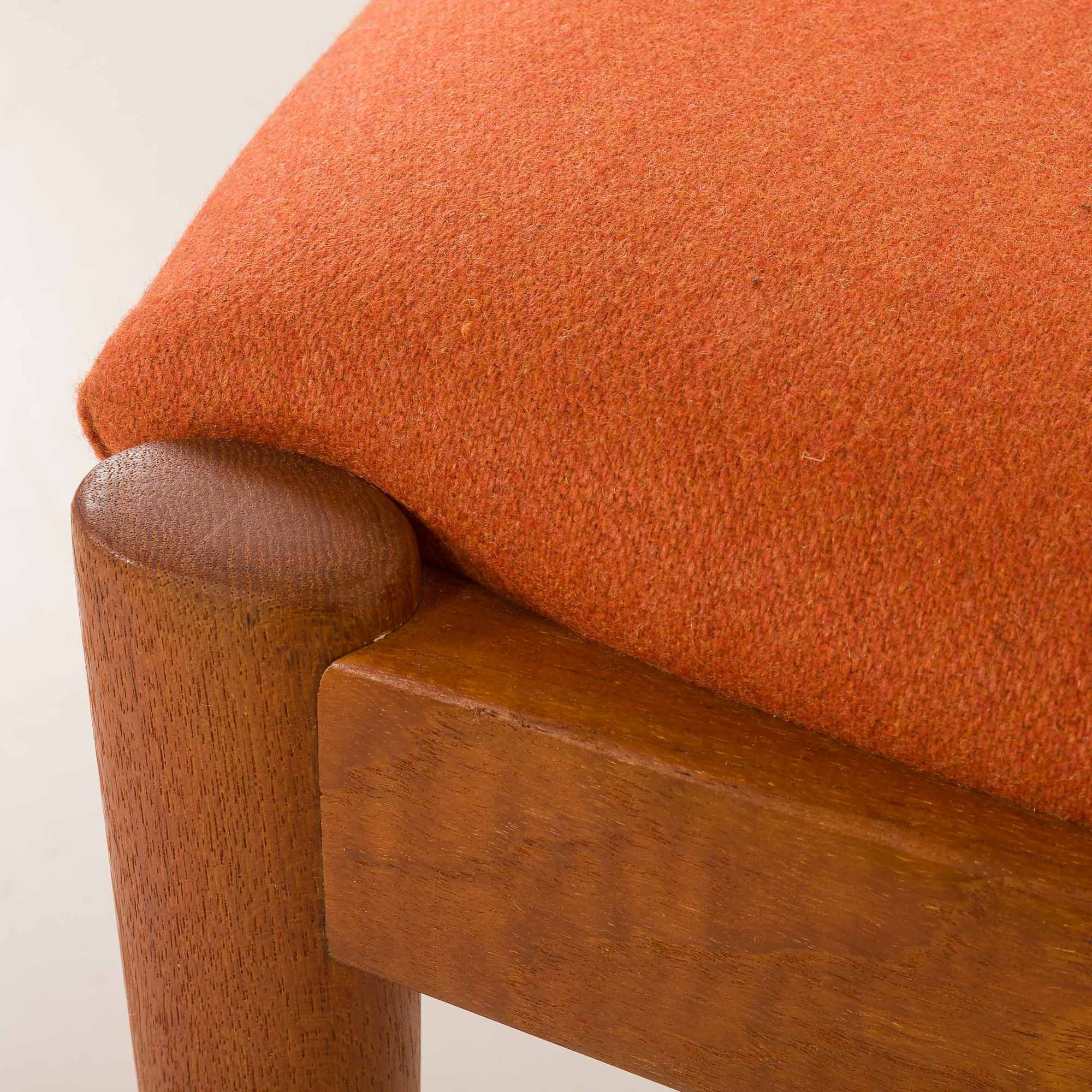Kai Kristiansen Model 42 Teak Chairs by Schou Andersen, Denmark, 1960s