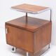 Pair of functionalist chromed night stands by Kovona, 1950’s, Czechoslovakia