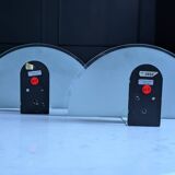 Duo d'appliques modernistes 80'