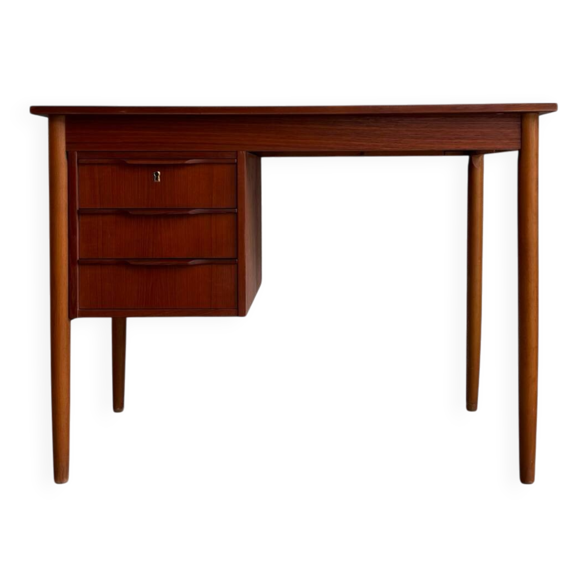 Small vintage Danish desk teak