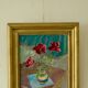 Flowers in vase by Olle Wilner