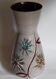 German ceramic vase West-Germany with three flowers n°1218