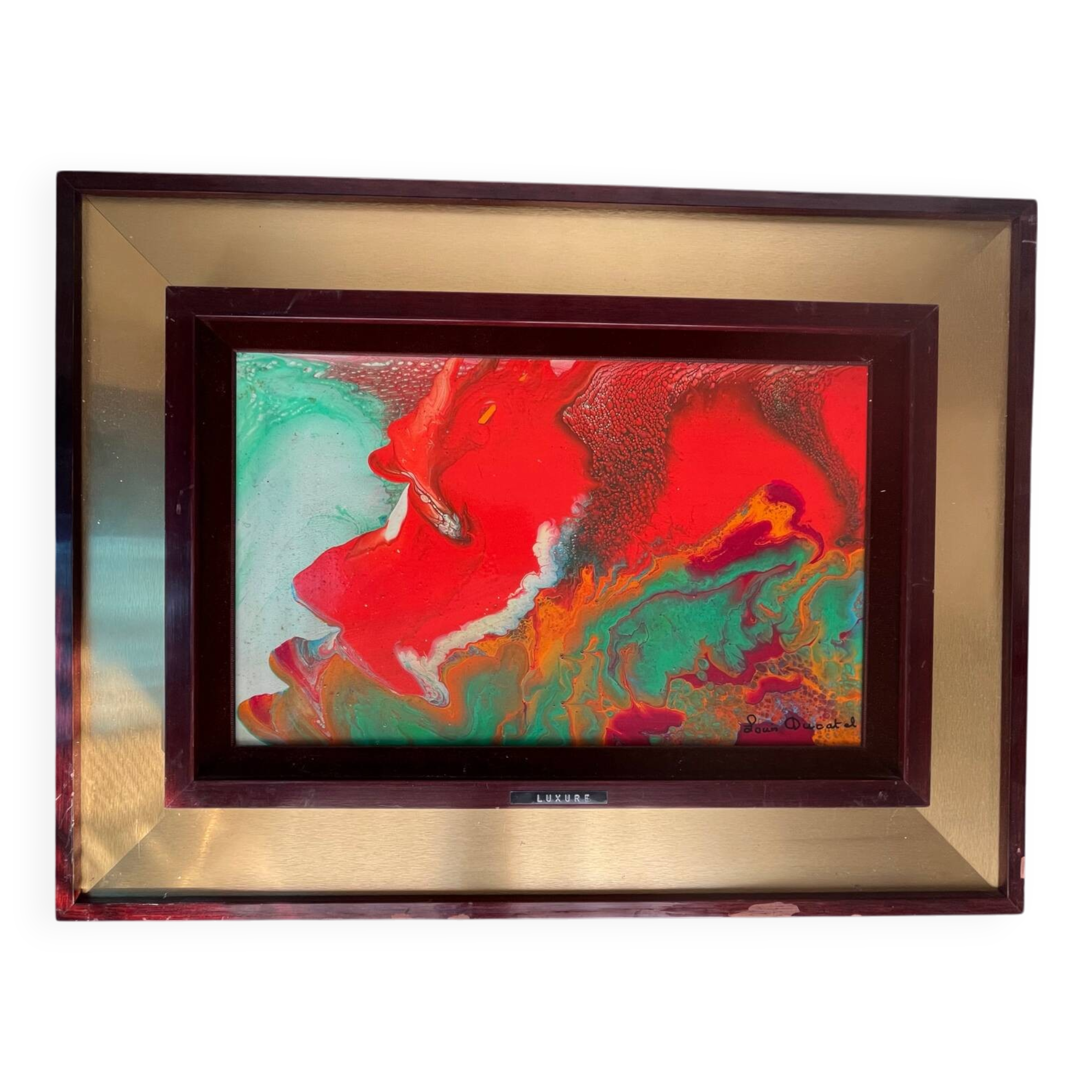 Abstract painting by Louis Ducatel
