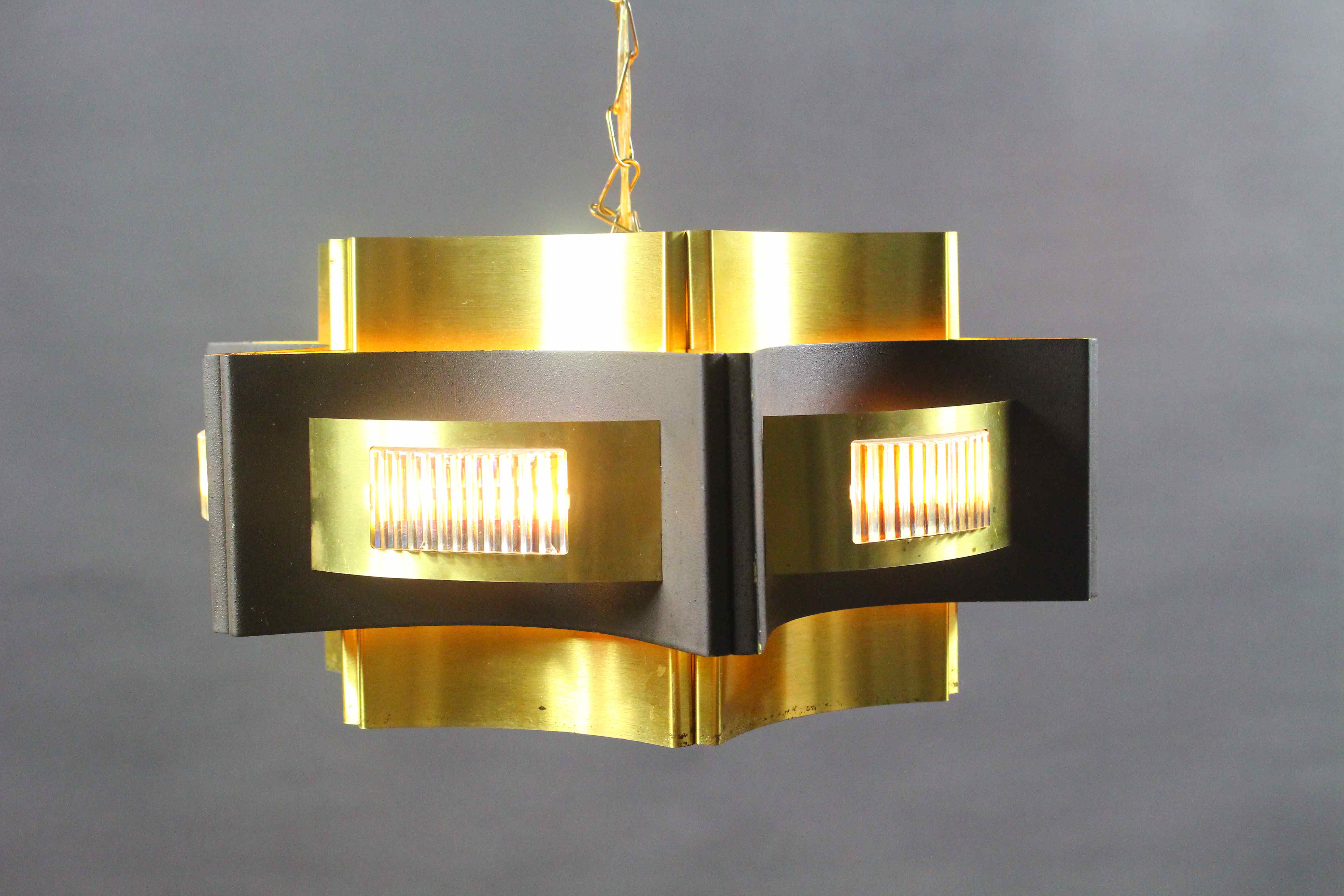 Danish pendant lamp of Werner Schou  1970s