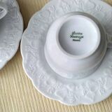 6 porcelain coffee cups "Wild Ivy"