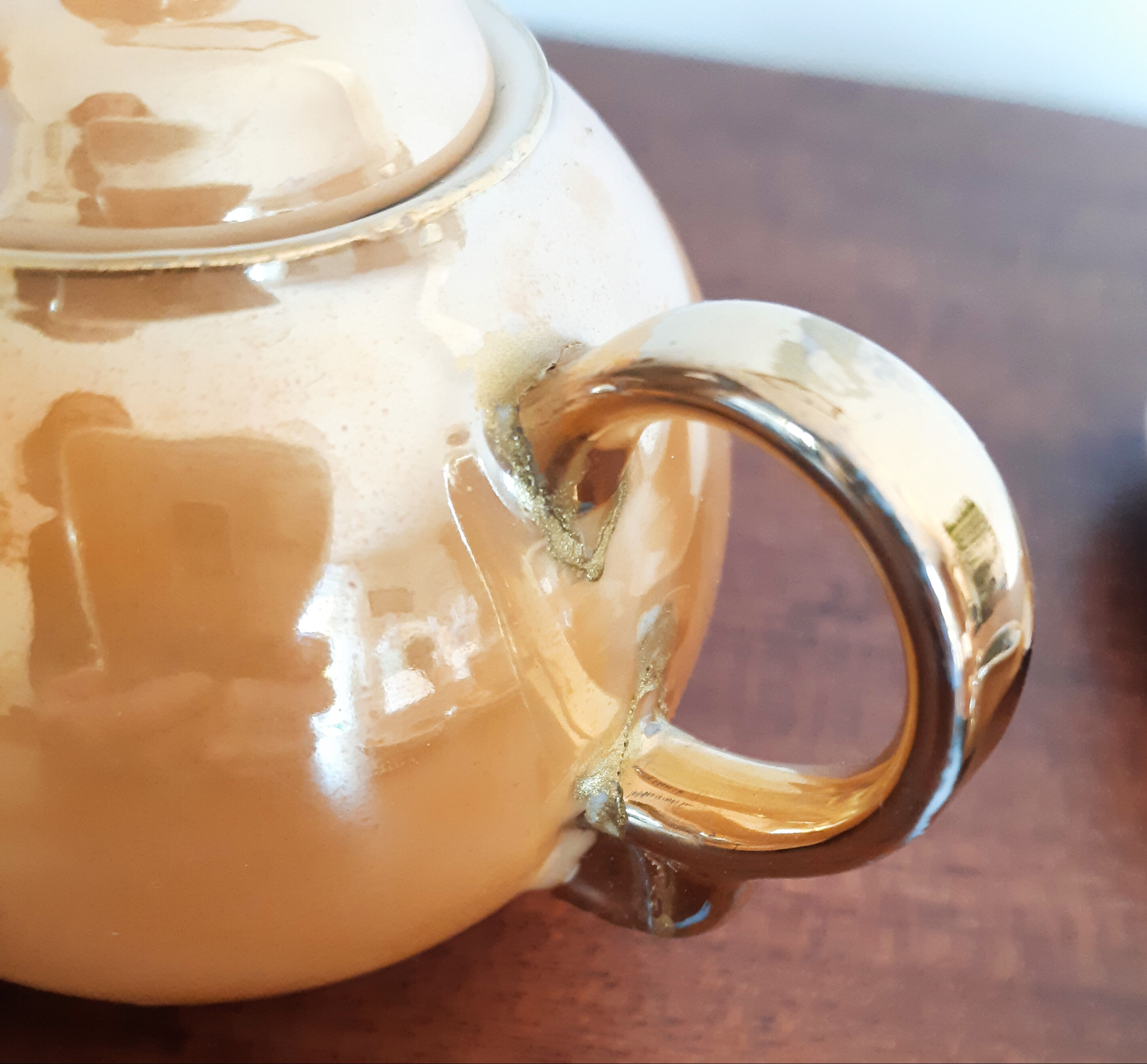 Limoges porcelain coffee service, for doll, vintage dinette