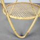 Mid-Century Bamboo and Glass Coffee Table by Alan Fuchs, Czechoslovakia, 1960s
