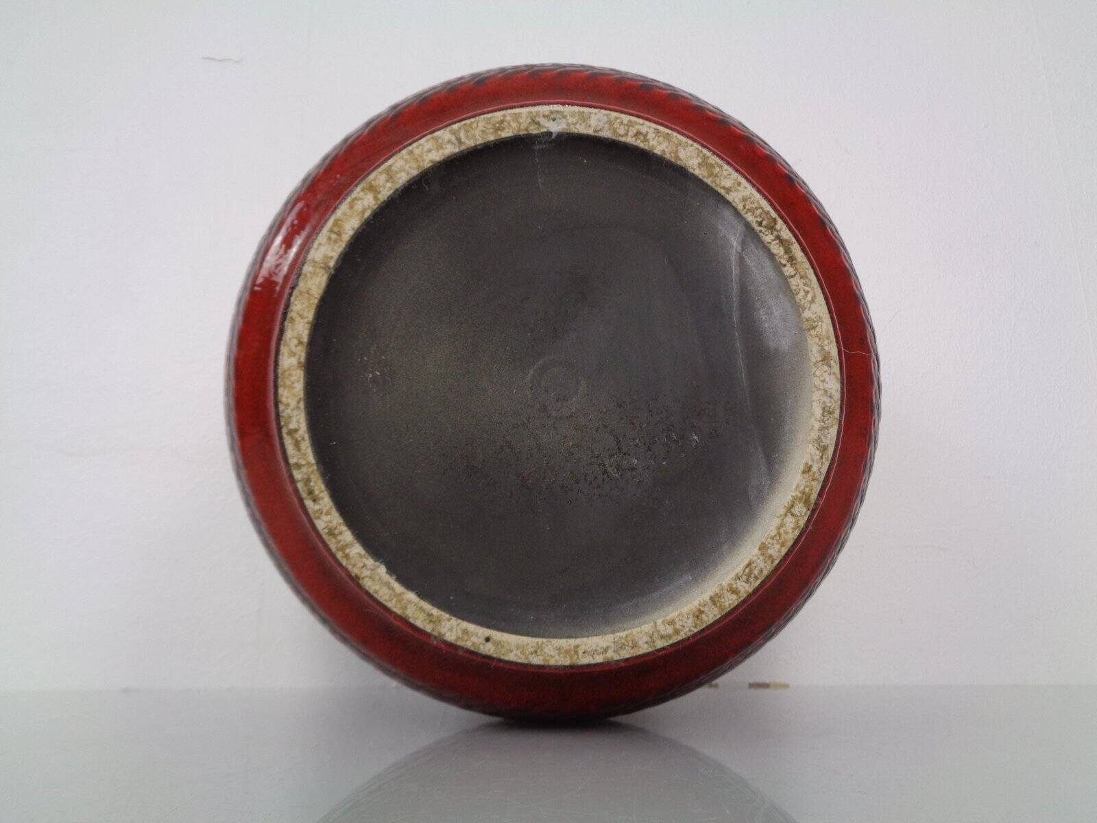 Large ceramic cachepot from Bay Keramik, Germany, 1970s.