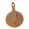 Round oak cutting board