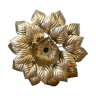 Masca golden flower applique