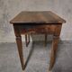 Writing table in walnut, 18th century, provincial work.
