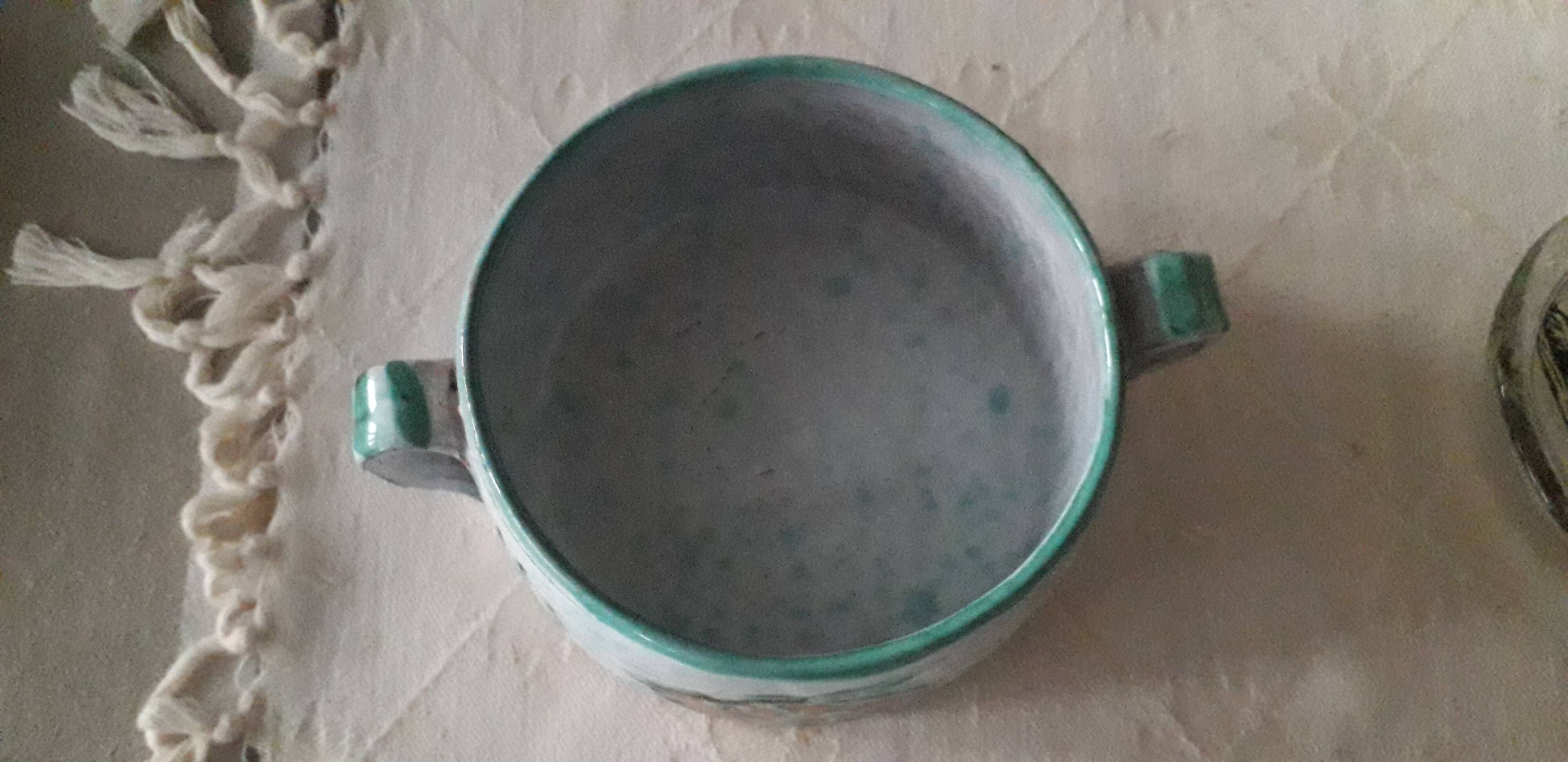 Vintage ceramic Vallauris pocket emptier