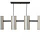 Pendant light "Cylinder IV" by Jo Hammerborg for Fog & Mørup. Denmark 1960s