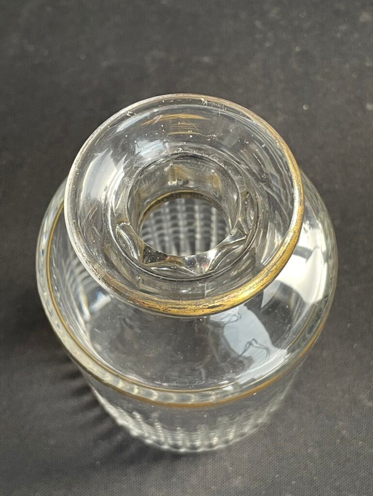 Bottle baccarat art deco