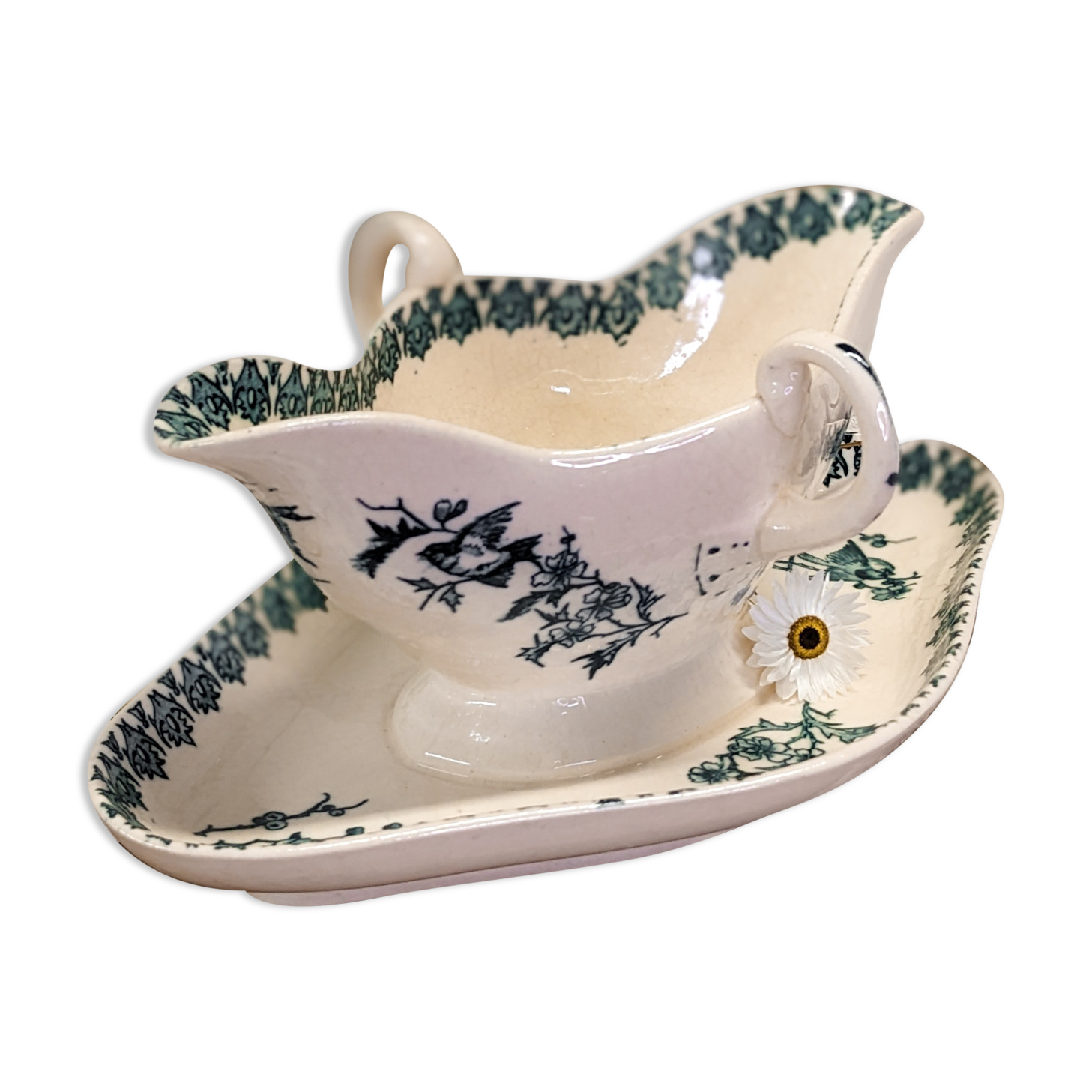 Sauce boat terre de fer