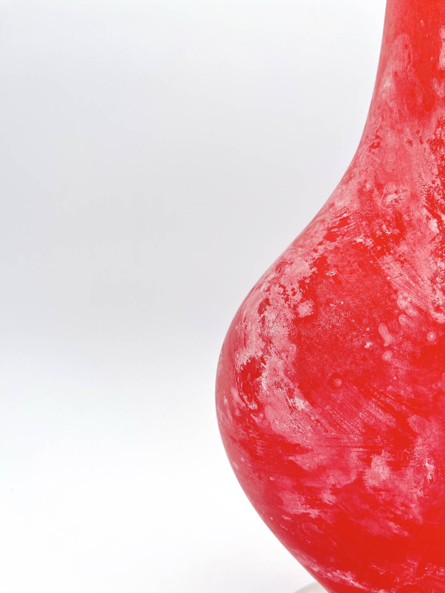 Monumental Vase 44cm - Signed Sandro Frattin - Scavo