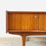 Scandinavian bass line in teak 1960