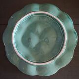 Cedon blue ceramic oyster tray - Gien - 1960s