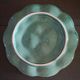Cedon blue ceramic oyster tray - Gien - 1960s