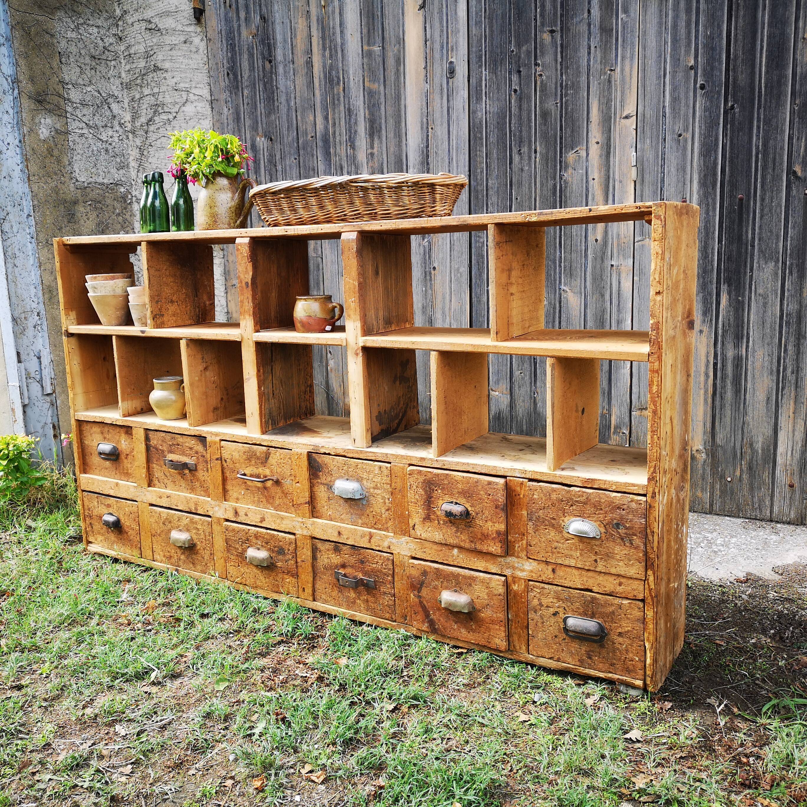 Former workshop locker