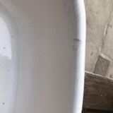 Terracotta dish with pouring edge
