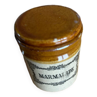 Petit pot marmelade anglais en grès