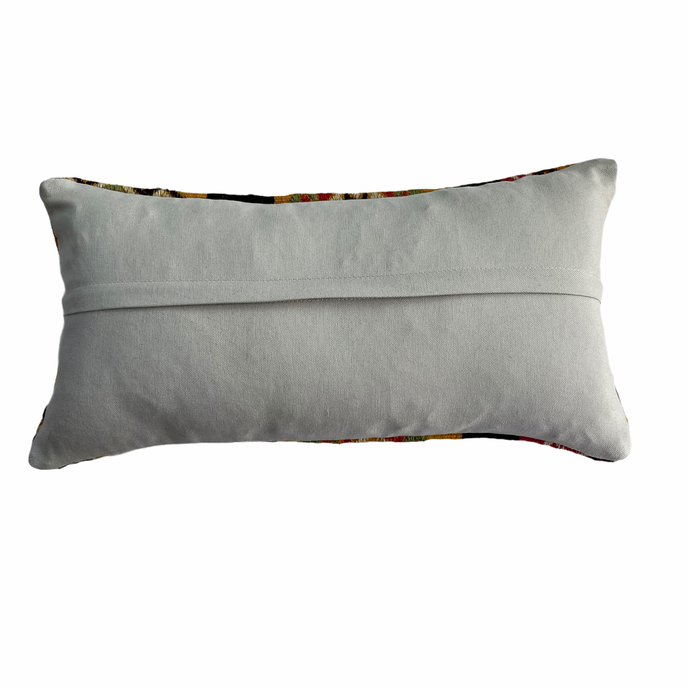 Vintage turkish kilim cushion cover 30 x 60 cm